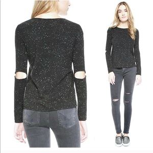 Monrow Grey Long Sleeve cold elbow